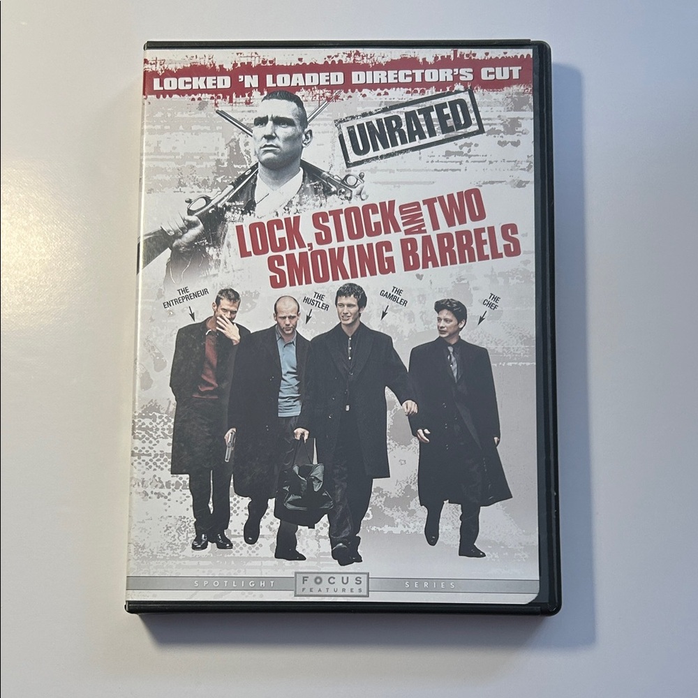 Lock Stock And Two Smoking Barrels DVD Directors Cut Action Movie‎